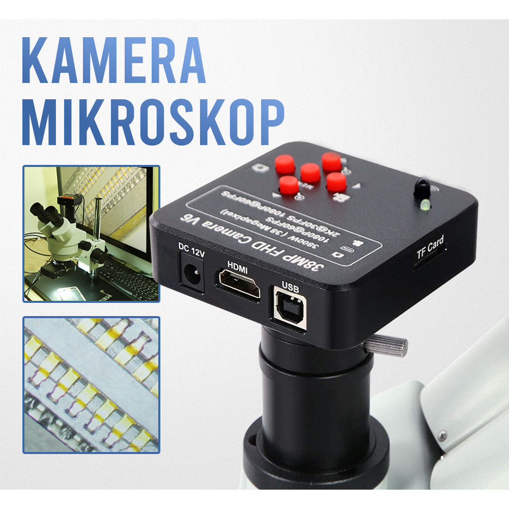 

MHX Kamera Mikroskop Industrial Magnifier Full HD 48MP 2K - V8