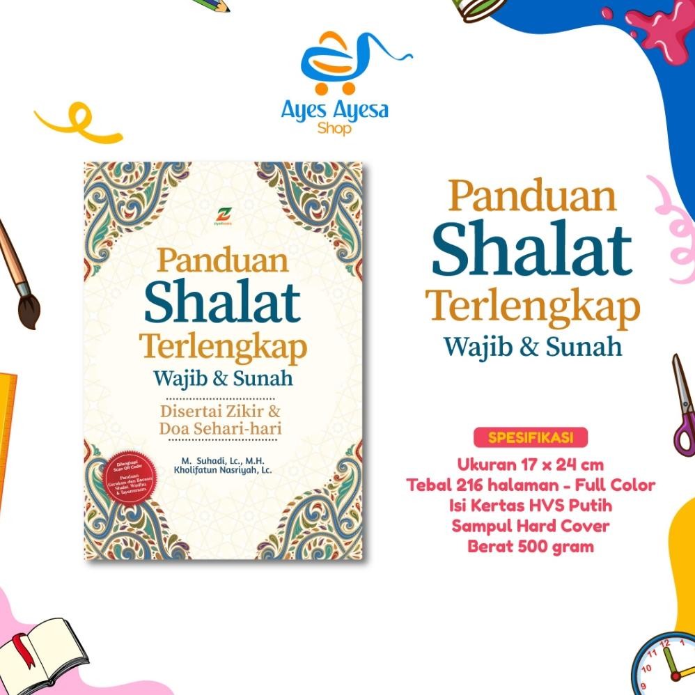 COD buku tuntunan Panduan Shalat sholat Terlengkap lengkap Wajib dan Sunah adi hidayat ziyadbooks aq