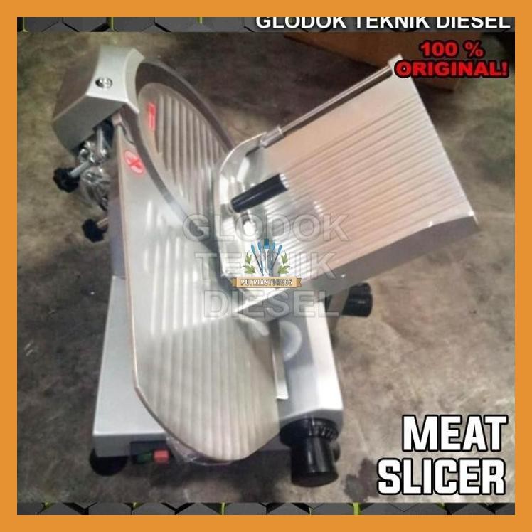 MEAT SLICER MESIN PENGIRIS DAGING OTOMATIS 10 INCH FOOD SLICER 250 ORI