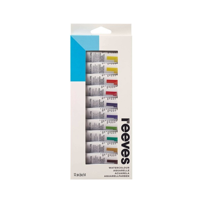 

TERBARU REEVES Watercolor Paint Set 12 pcs