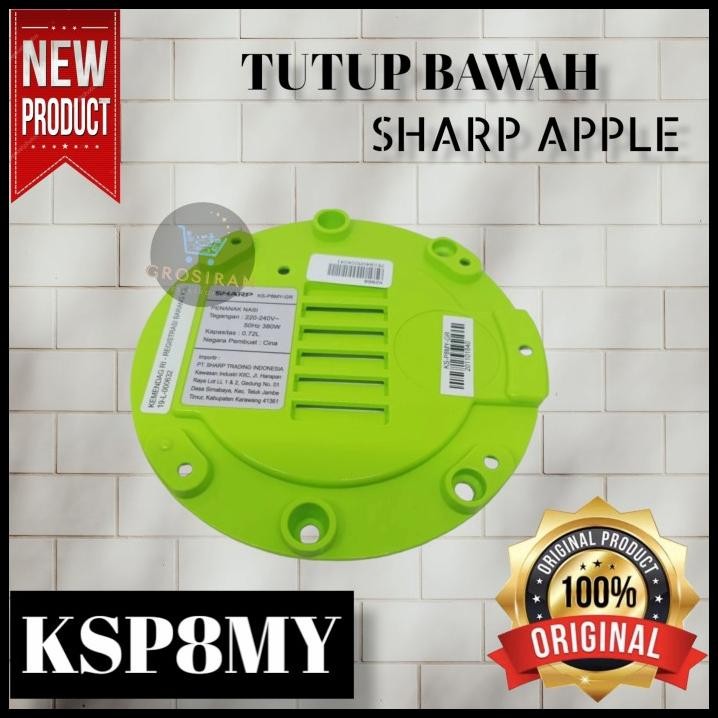 TUTUP BAWAH MAGIC COM SHARP APPLE KSP8MY 0.72L APEL ORIGINAL