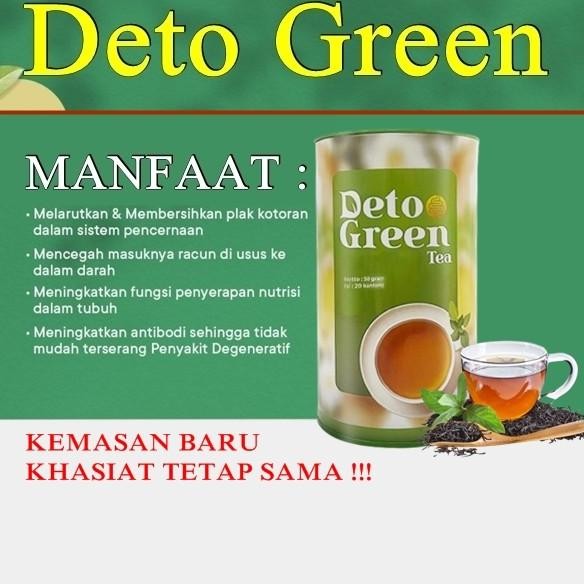 

Deto green teh detok obat usus kotor pembersih pencernaan asli KS