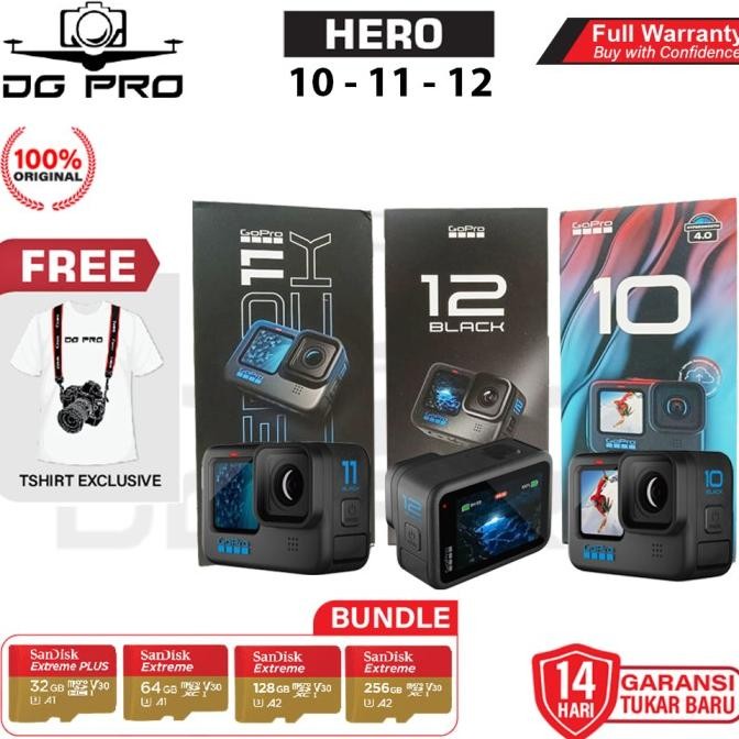 Gopro Hero 9 Black Paket Special Bundle Edition Go Pro Hero9 Original - Faa1