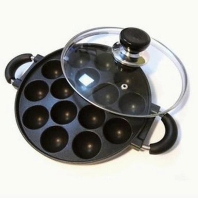 

Suggo Cake Pan 15 Lubang Cetakan Takoyaki Loyang Tutup Kaca HC