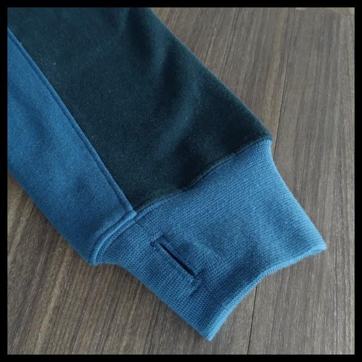 terbaru nike sb hoodie kids two tone zipper navy blue best seller