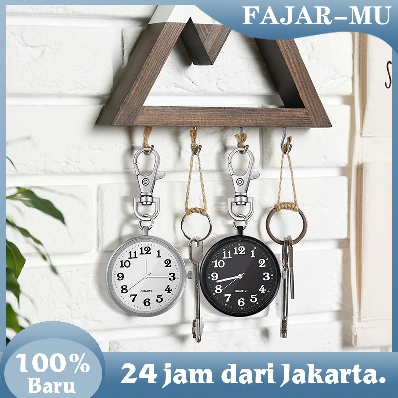 Pocket Watch Jam Tangan Liontin Jam Saku Fashion Jam Kantong Gantungan Kunci Jam Saku Digital