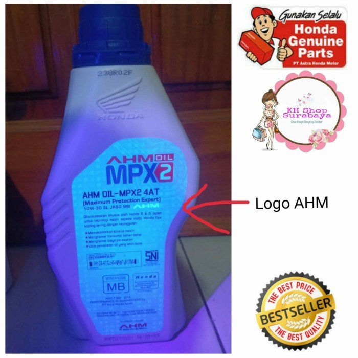 Oli Ahm Mpx2 10W-30 Slmb 0,8L Ide Original