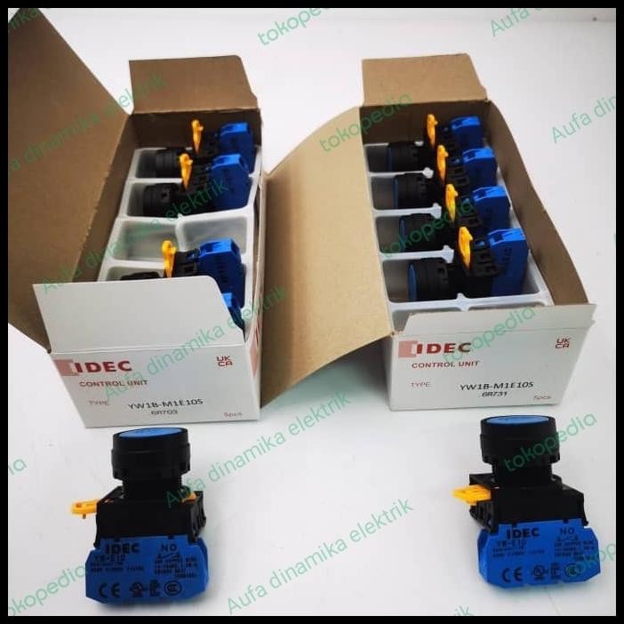 YW1B-M1E01R YW1B-M1E01Y YW1B-M1E01G YW1B-M1E01S YW1B-M1E01 IDEC PUSH BUTTON