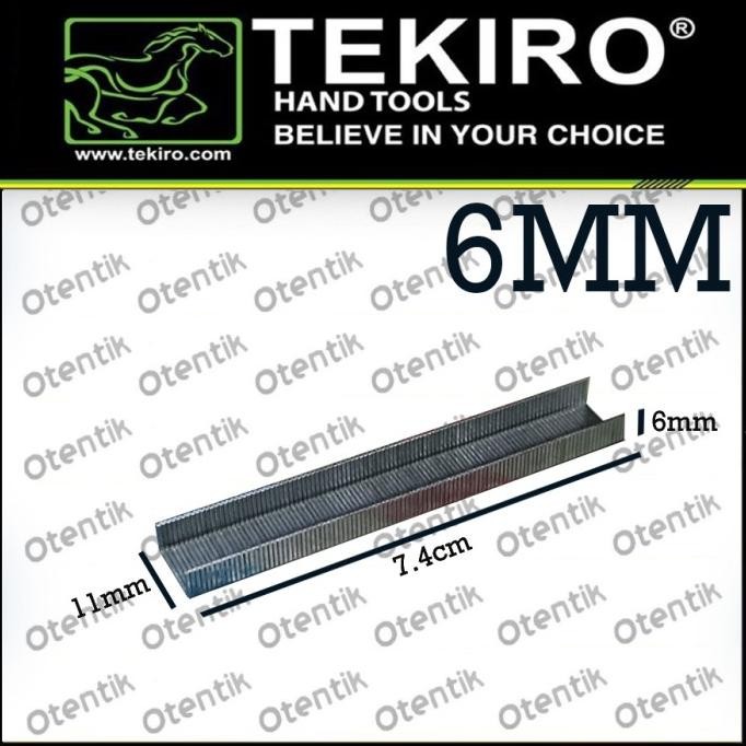 

Promo TEKIRO ISI STEPLES TEMBAK 6MM ISI 5000PCS - REFILL ISI STAPLER 6 MM COD