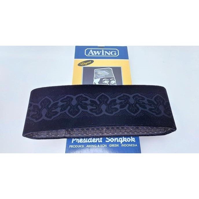 Songkok Awing Elegant Laser Anggrek / Songkok Motif Laser