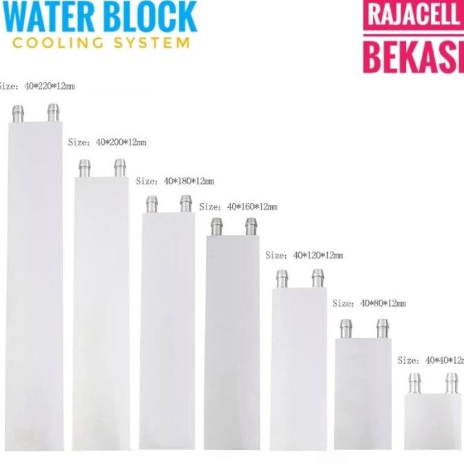 Baru Water Block Aluminium Waterblock For Peltier 40X40 Cooling System