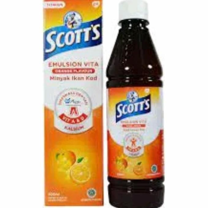 

SALE! MINYAK IKAN SCOTT'S EMULSION 400ML ( RASA JERUK )