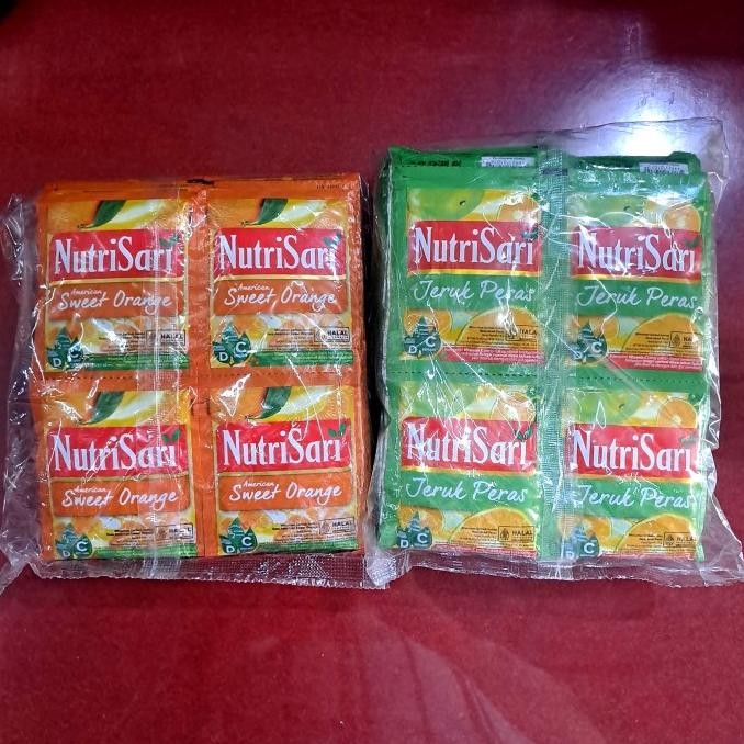 

SALE! NUTRISARI ALL VARIAN - 1 PAK ISI 40 SACHET - NUTRI SARI AMERICAN SWEET ORANGE & JERUK PERAS