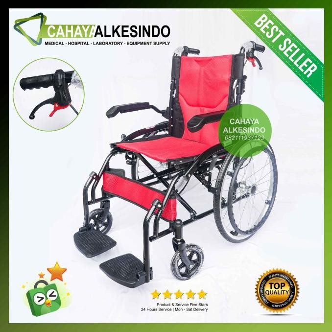 

SALE! SELLA KURSI RODA 868 STEEL BLACK PREMIUM | KULIT JERUK | TRAVELING