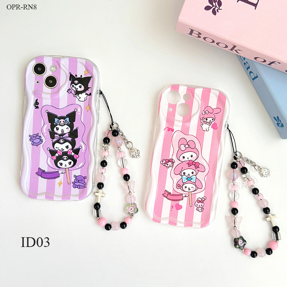 Casing Hp Untuk OPPO Reno 14F 13F 11 11F 10 8 8T 7 7Z 8Z 6 5 5F 4 4F R15 R17 Pro 4G 5G Tali Cassing 