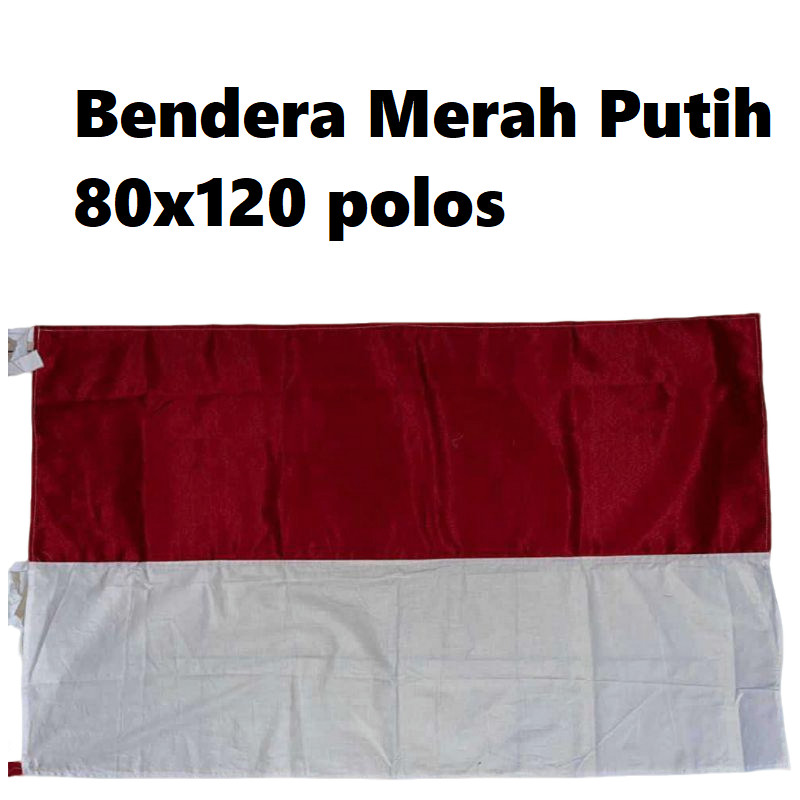 

Bendera Merah Putih 80x120 polos