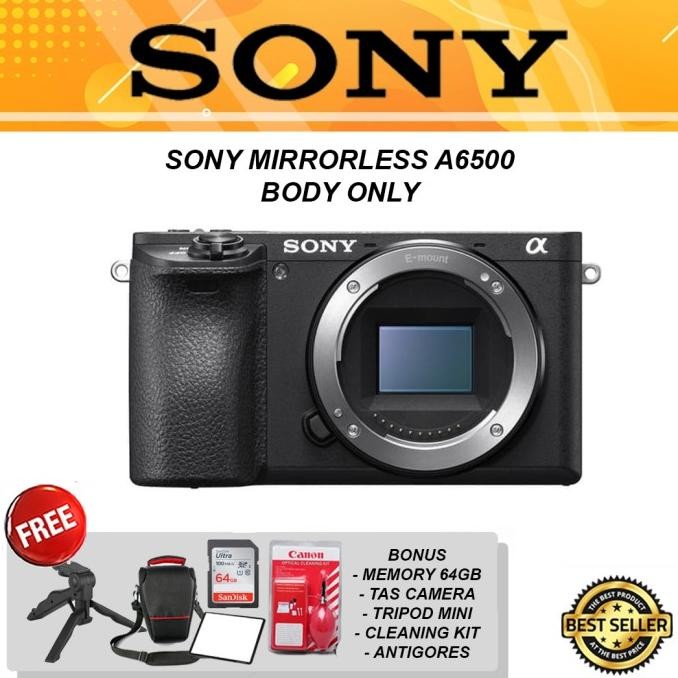 Sony Alpha A6500 Body - Kamera Mirrorless Original A 6500 Original