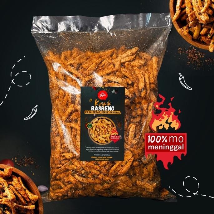 

SALE! YASNACK BASRENG PEDAS JERUK 1 KG, 1000 GR