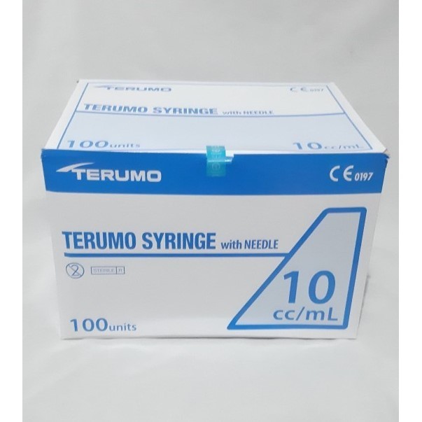 Spuit 10cc Terumo/ Terumo Syringe 10cc/ Alat Suntik 10ml