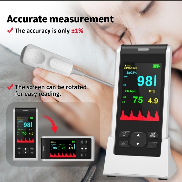 handheld pulse oximeter bayi / oximetry bayi / saturasi o2 bayi