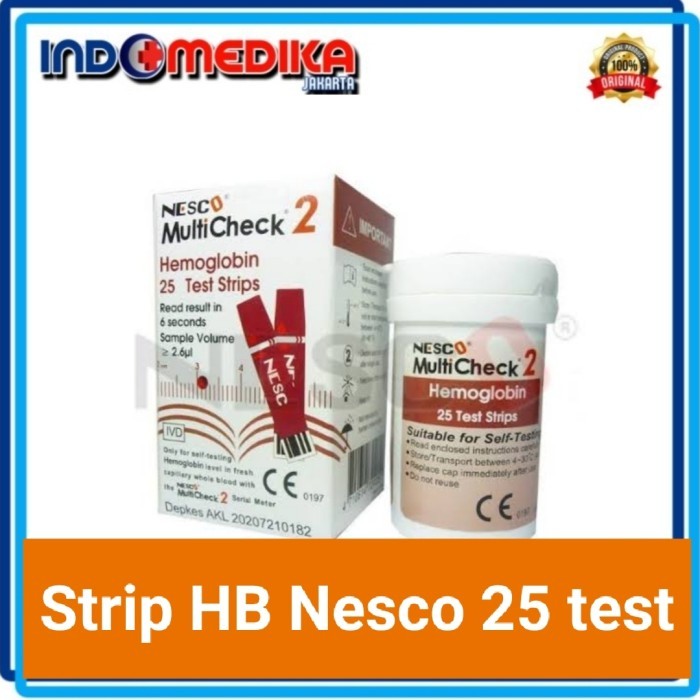 nesco hemoglobin strip / Strip Nesco Hemogoblin / Strip Hb nesco