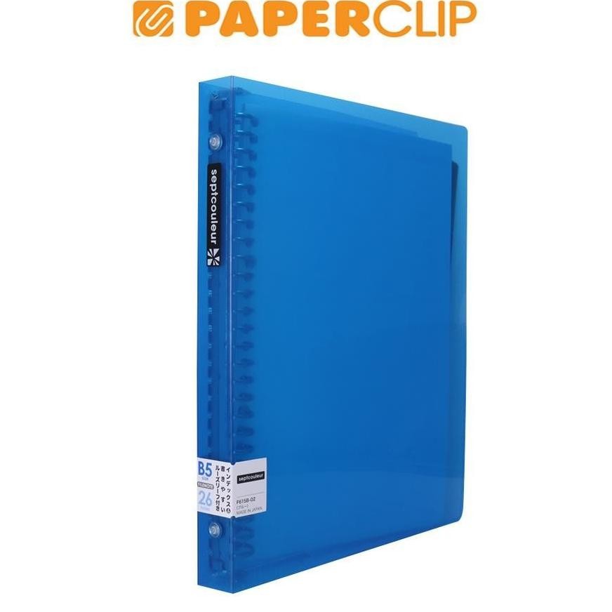 

RUBYSU FILE NOTE B5 MARUMAN SEPTCOULEUR F615/B-02 BLUE