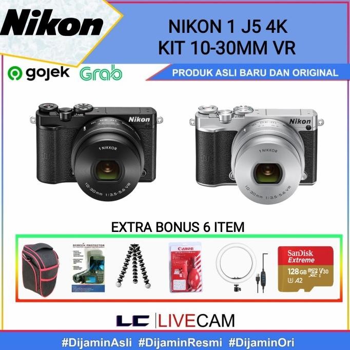 Nikon 1 J5 Kit 10-30Mm / Kamera Nikon 1 J5 Kit 10-30Mm Vr