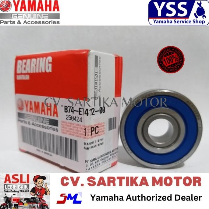 TERLARIS BEARING BAK CVT XMAX / BEARING 1 (B741) / B74-E7412-00