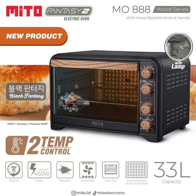 Mito Oven Listrik Low Watt Mo 888 Fantasy - 33L Mo888