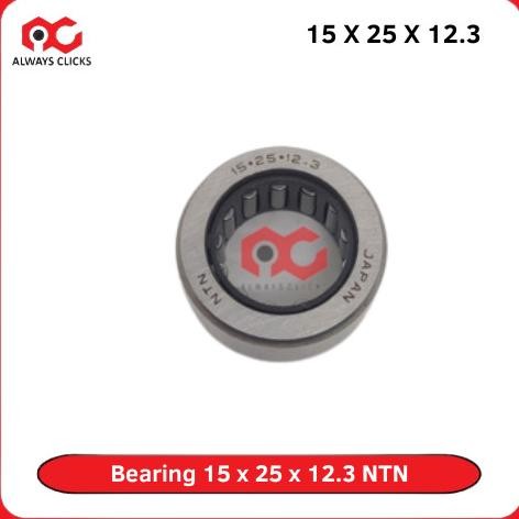 READY BEARING BAMBU NTN 15 X 25 X 12.3 NEEDLE BEARING LAHER