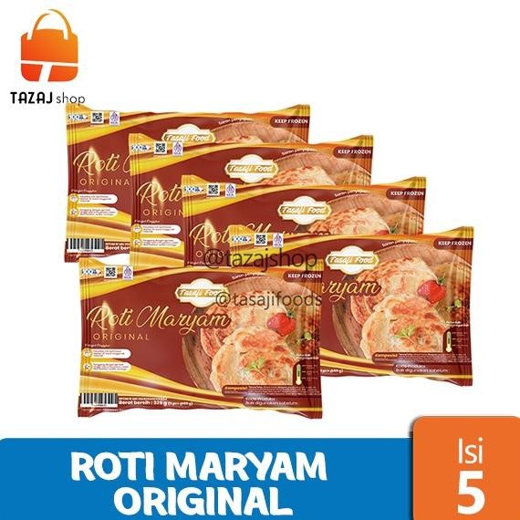 

trius bundling roti maryam 5 pcs