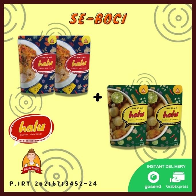 

stav combo halu! 2pc bakso aci instant + 2pc seblak - emak indah food