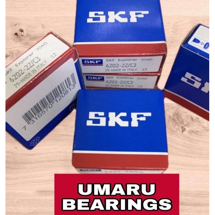 READY BEARING 6202 ZZ C3 SKF ORIGINAL 6202ZZ 6202-2Z/C3