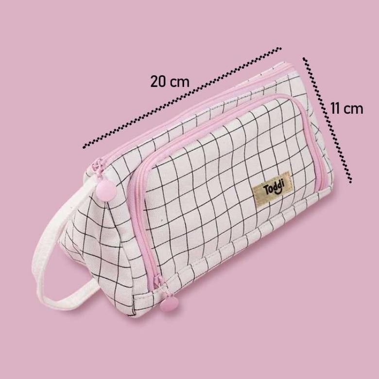 

SALE Tempat Pensil Large Capacity Motif Garis ede-78