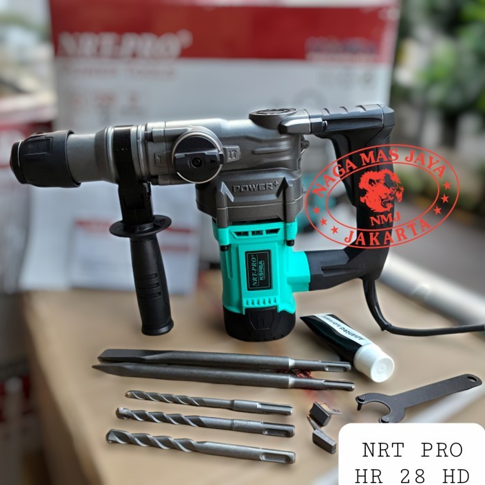 MESIN BOR BETON BOBOK NRT PRO HR 28 HD / BOR BETON NRT PRO HR28HD 28MM