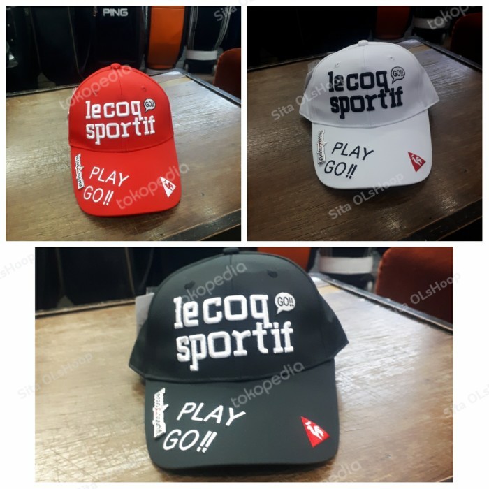 TERBARU Topi golf Lecoq Sportif Play Go - Topi golf