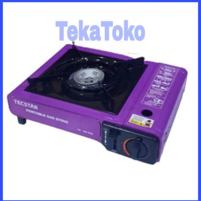 Kompor Portable Tecstar 1 Tungku-ungu