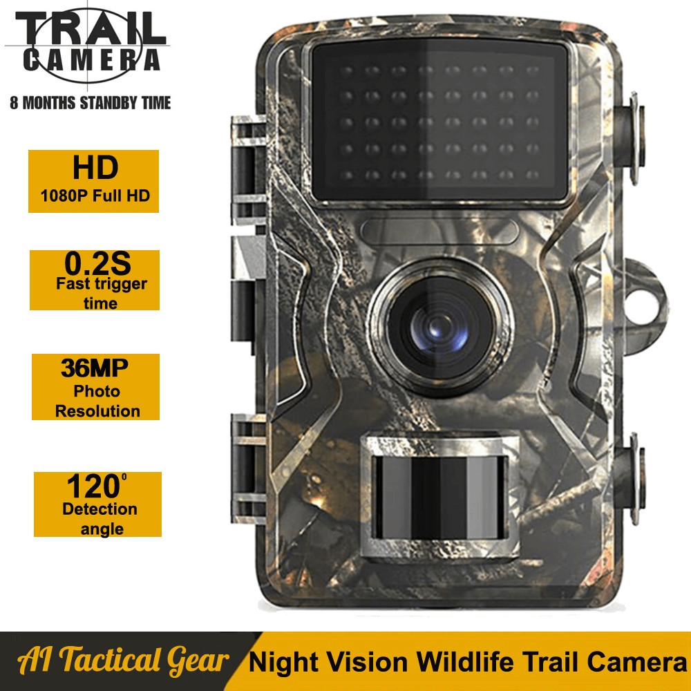 Kamera Jejak Berburu 36MP 1080P Night Vision PR700 Infrared Wildlife Photo-trap Kamera Jejak Berburu