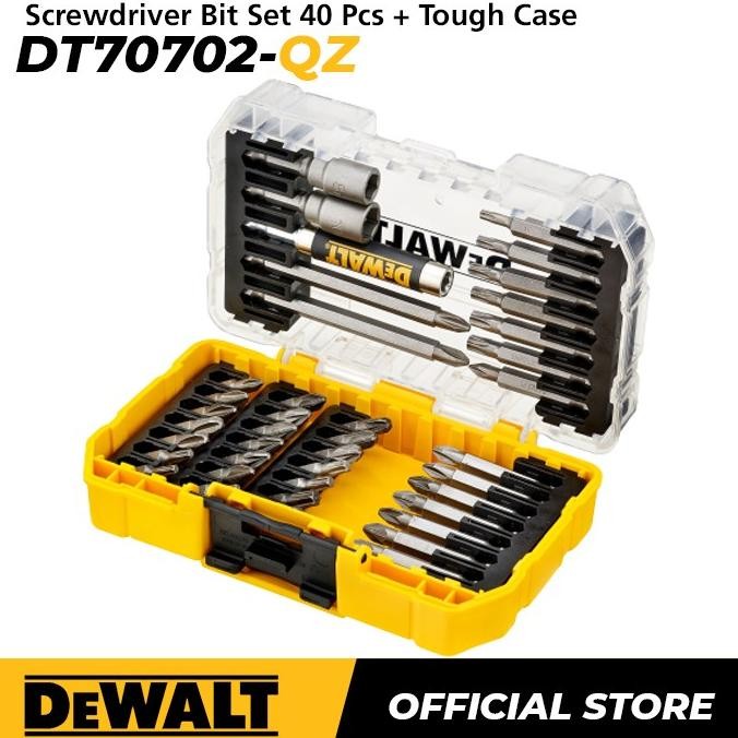 Dewalt Screwdriver Bit Set 40 Pcs / Mata Obeng Set DT70702