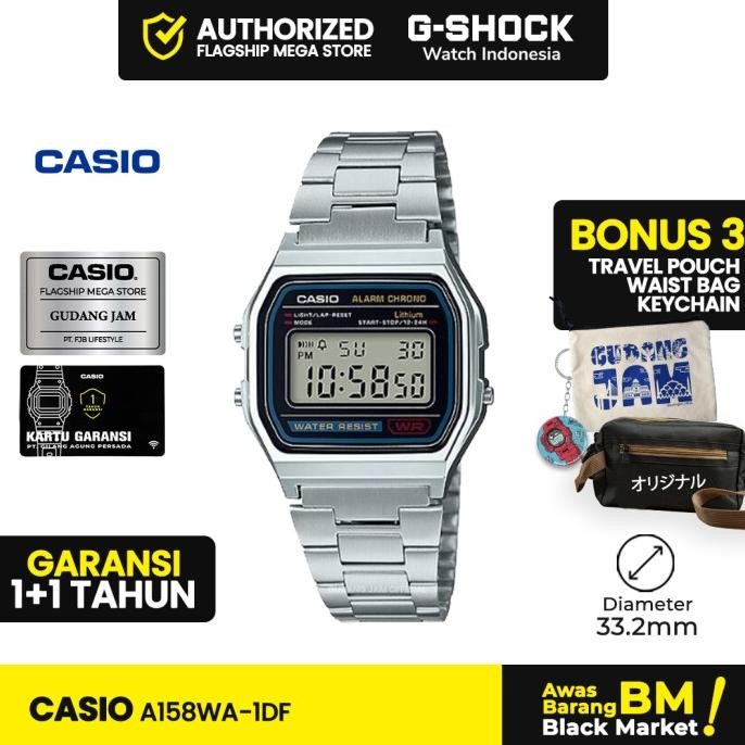 Casio General A158Wa-1Df A158Wa1Df A158Wa A158Wa 1Df