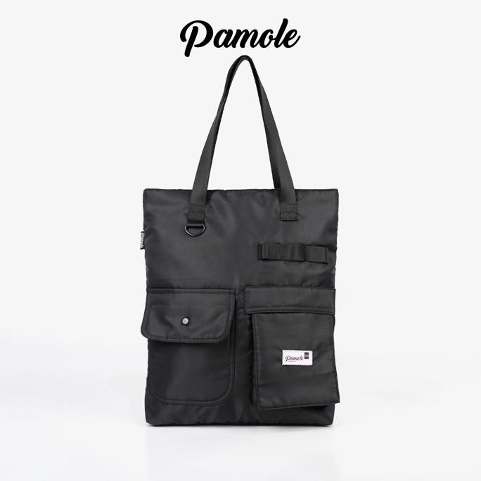 Pamole - Tas Tote Bag Unisex Penutup Resleting - Alen Series