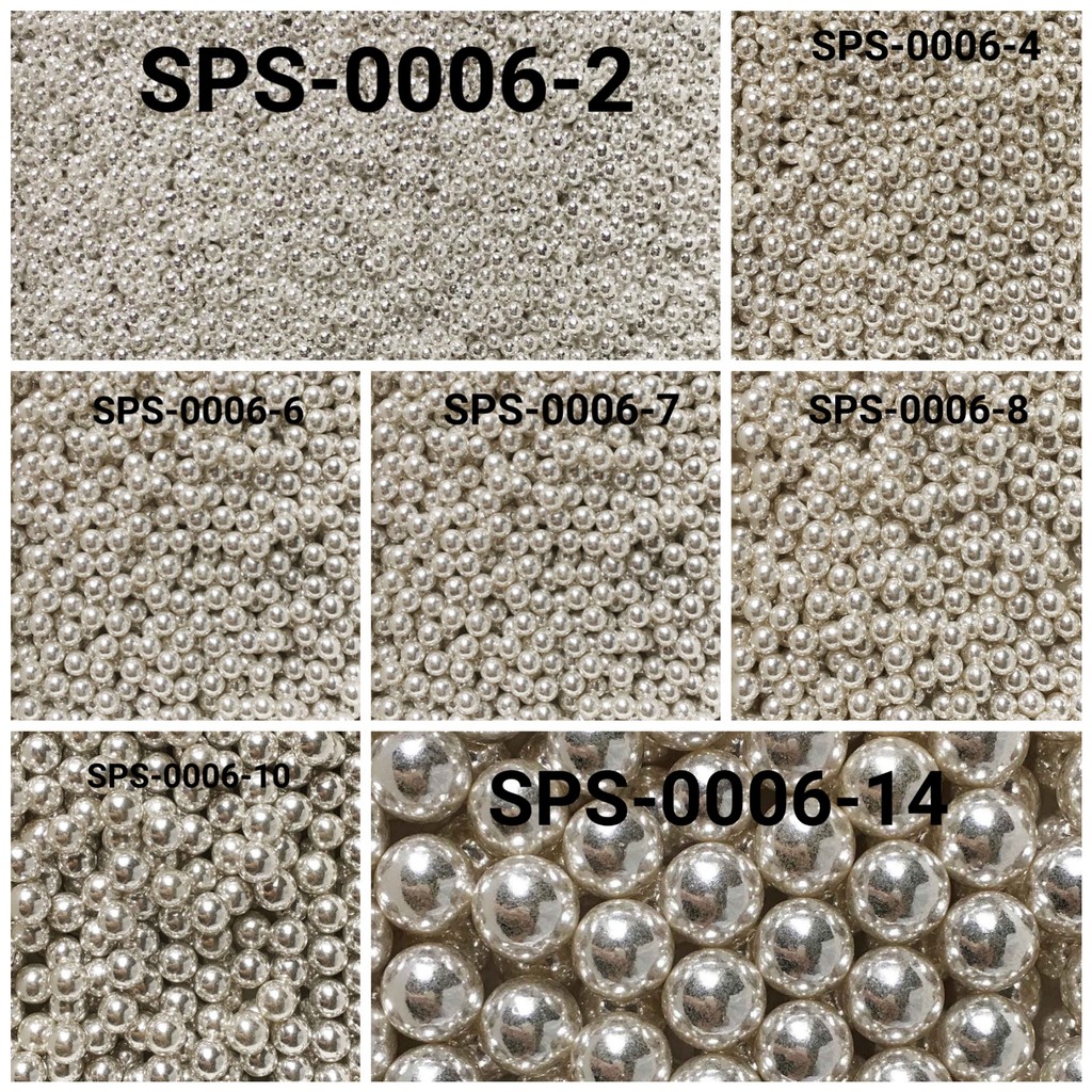 

GR-SPS-0006 Sprinkles sprinkle sprinkel 1kg 1 kg mutiara perak silver (SPRINKLES)