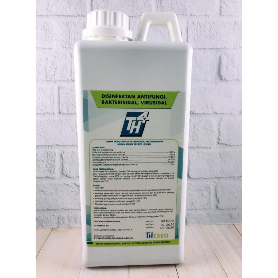 Th4 Kalbe 1 Liter / Pembersih Kandang Kucing - Anjing/ Pembersih Lanta
