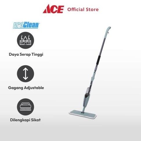Azko Proclean Alat Pel Spray - Hijau - Spray Mop