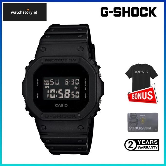Jam Tangan Digital G-Shock Original Dw-5600Bb-1Dr