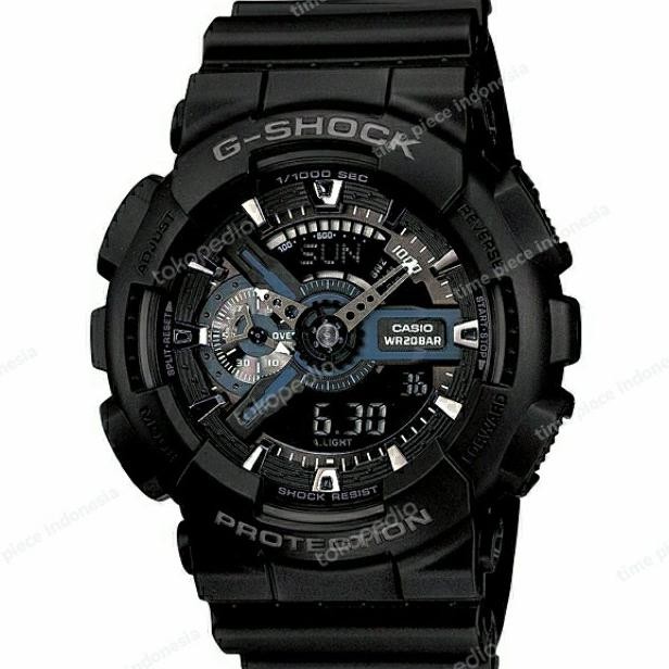 Casio G-Shock Ga-110-1B / Gshock Ga110 Original & Bergaransi