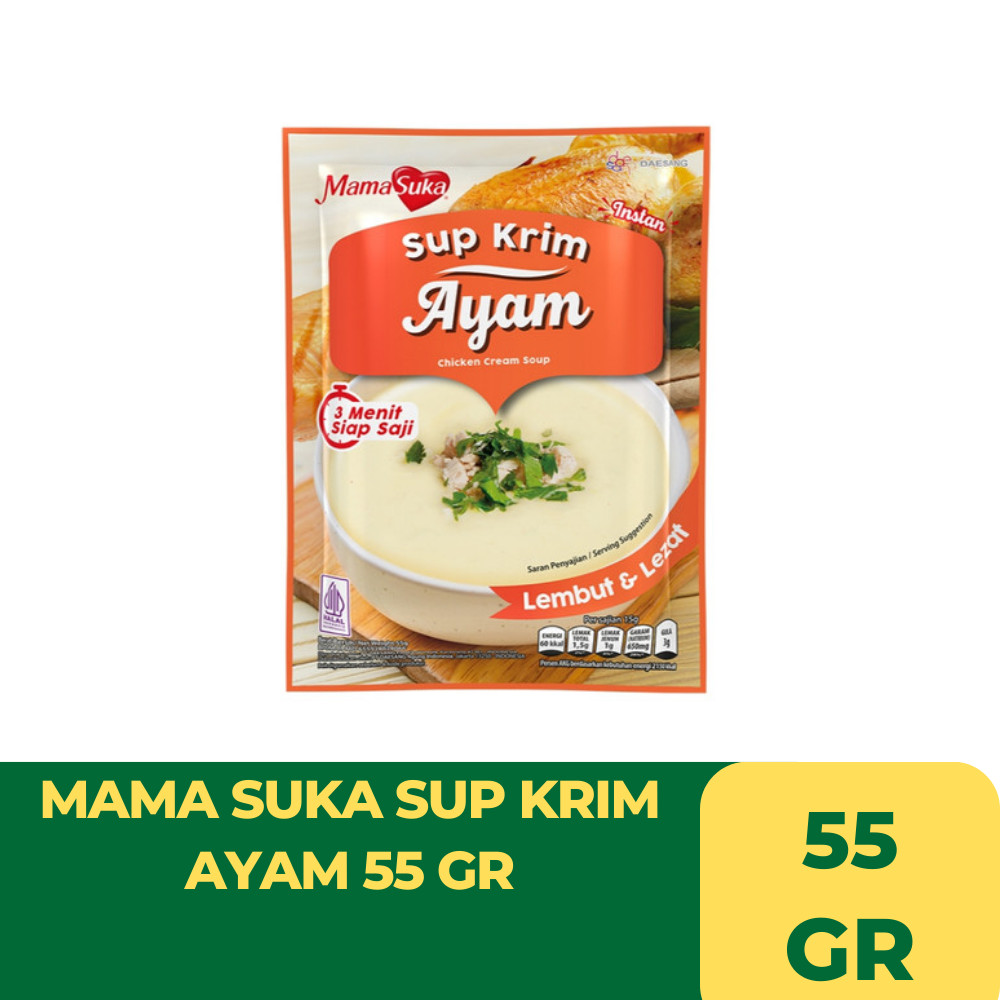 

MAMA SUKA SUP KRIM AYAM 55 GR