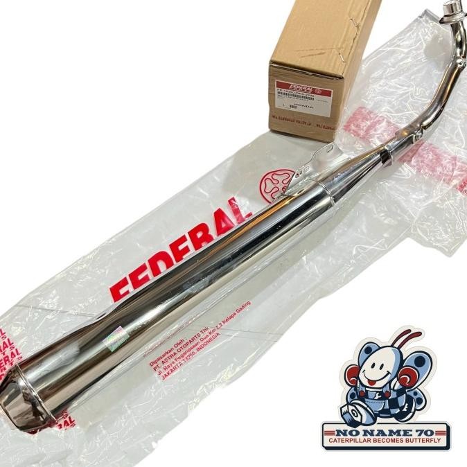 Knalpot Honda Astrea Grand Legenda Impressa Ori Federal