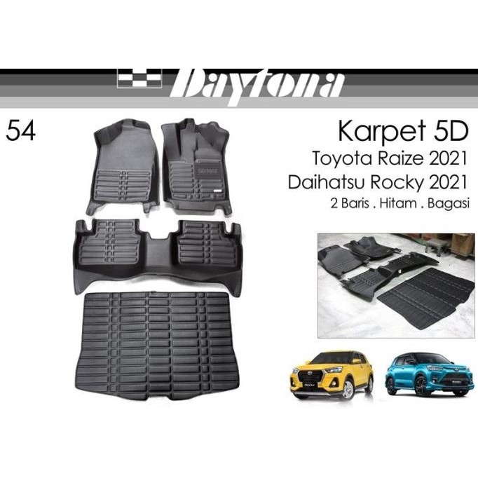 Daytona Karpet 5D Toyota Raize 2021- Full Set