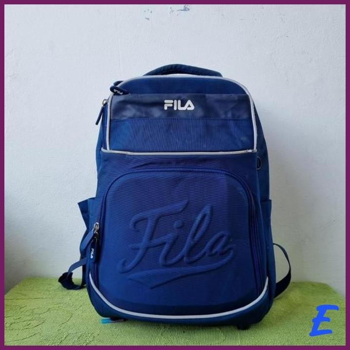 | BP | TAS RANSEL SEKOLAH ANAK SD FILA SECOND BRANDED IMPORT BIRU